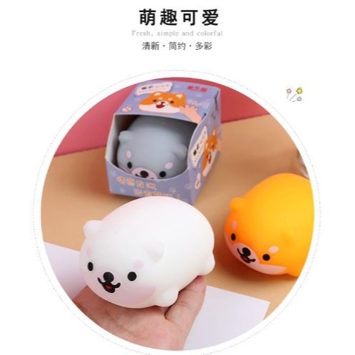 🇹🇼拉拉Lala＇s 柴犬捏捏樂 可愛萌貨發洩球 柴犬捏捏樂可愛發洩球 發光搞怪28-3-細節圖5