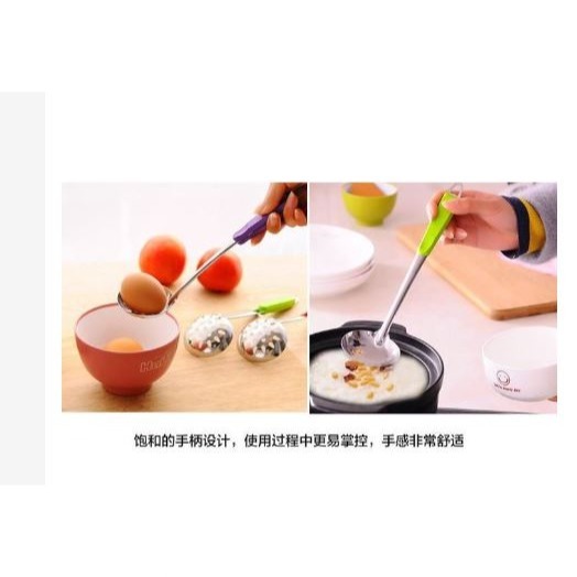 🇹🇼拉拉Lala＇s 可掛式漏勺火鍋勺彩色手柄不銹鋼湯勺廚房煲湯盛湯攪拌勺子長柄勺-細節圖4
