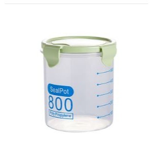 🇹🇼拉拉Lala＇s 透明塑料儲物罐 堅果乾貨防潮密封罐 食物收納盒收納罐雜糧罐-規格圖10