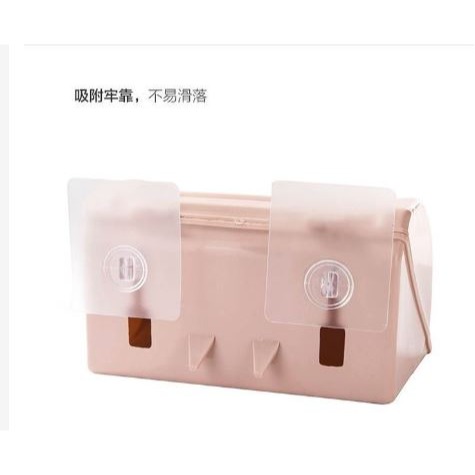 🇹🇼拉拉Lala＇s 廁所防水濺紙巾盒架廁紙盒吸盤免打孔浴室衛生紙盒捲紙盒-細節圖5