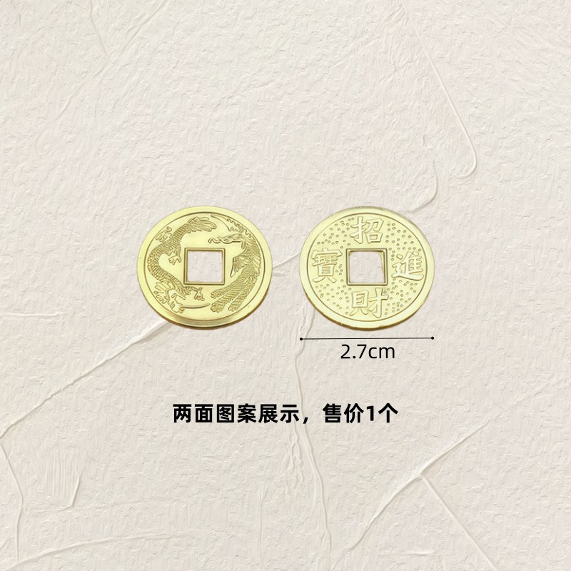 🇹🇼拉拉Lala＇s 迷你小元寶擺件迷你合金金屬金元寶銀元寶寺廟用品工藝品-規格圖11