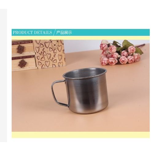 🇹🇼拉拉Lala＇s 口杯不銹鋼口杯兒童口杯水杯百貨地攤貨源-細節圖3