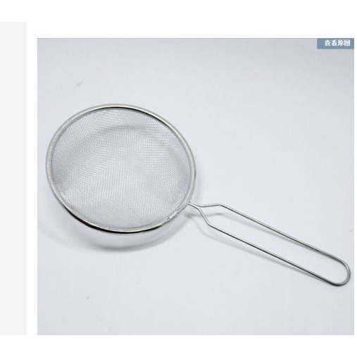 🇹🇼拉拉Lalas 優質漏勺瀝水網漏油渣 雙耳果汁豆漿過濾網 超細大號笊籬油炸網9-細節圖6