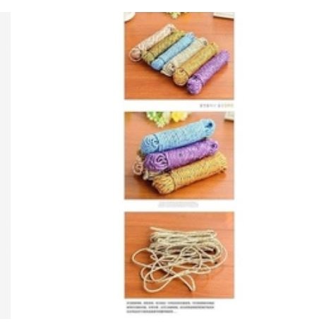 🇹🇼拉拉Lala＇s 粗尼龍晾衣繩防風繩防滑曬衣繩掛衣繩衣物曬晾繩子-細節圖2