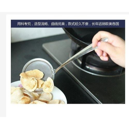 🇹🇼拉拉Lala＇s 創意廚房不銹鋼油脂阻隔漏勺火鍋撇濾湯殘渣防油膩油勺子-細節圖4