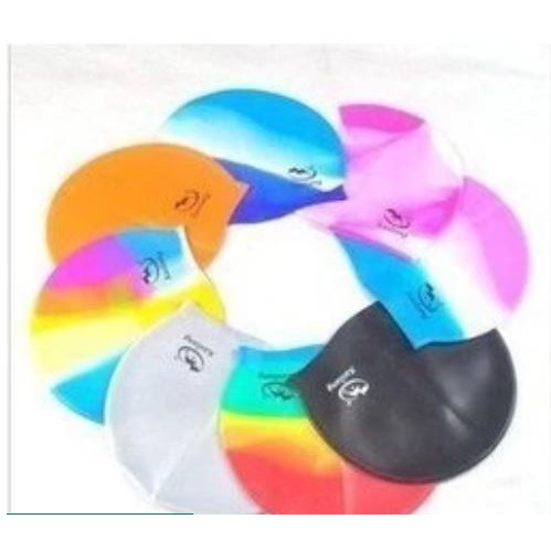 🇹🇼拉拉Lala＇s 游泳用品 舒适硅?防水耐用游泳帽 男女通用泳帽-細節圖2