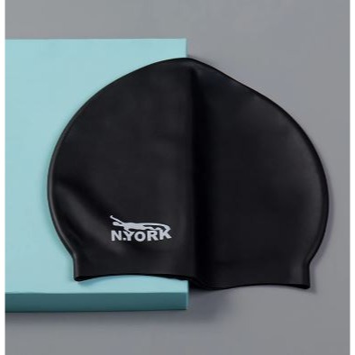 🇹🇼拉拉Lala＇s 游泳用品 舒适硅?防水耐用游泳帽 男女通用泳帽-細節圖6