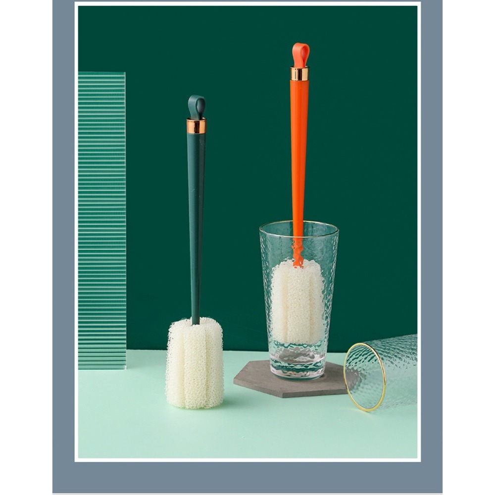 🇹🇼拉拉Lala＇s 海綿杯刷洗杯刷長柄刷玻璃杯清潔刷海綿洗杯子刷子長瓶刷6-2-細節圖7