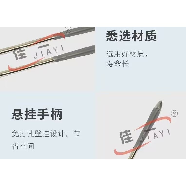 🇹🇼拉拉Lala＇s 鋼管把馬桶刷 雙面廁所刷 清潔刷不銹鋼把潔廁刷家事刷-細節圖5