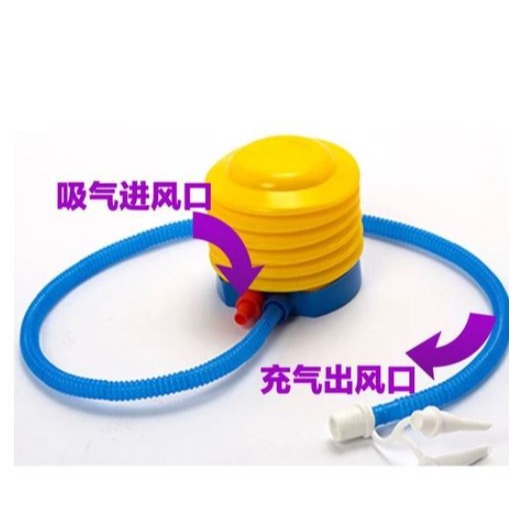 🇹🇼拉拉Lala＇s 多用途 耐用型 游泳圈 兒童玩具 腳踩式充氣泵-細節圖2