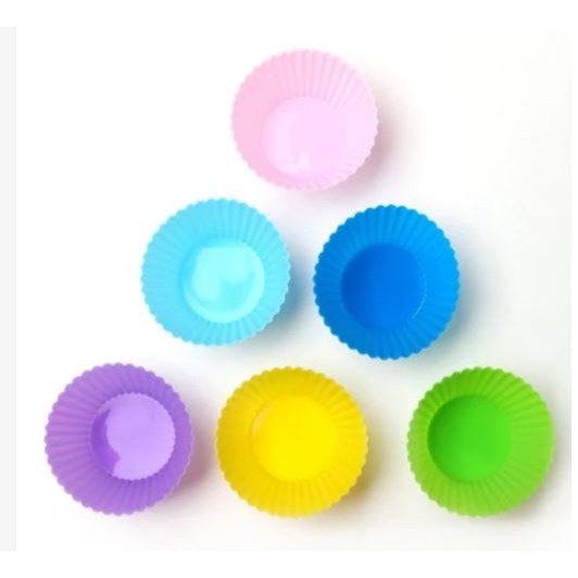 🇹🇼拉拉Lala＇s 矽膠蛋糕模具套裝圓形7cm蛋糕杯9色烘焙馬芬杯蛋糕杯矽膠蛋撻模具-細節圖5