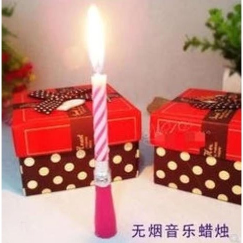 🇹🇼拉拉Lala＇s 音樂蠟燭~~能唱歌的蠟燭喲~~生日蠟燭 1+2蠟燭35-3-細節圖2