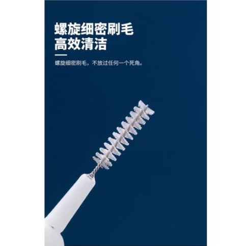 🇹🇼拉拉Lala＇s 10支花灑疏通器迷你多功能家用浴室蓮蓬噴頭縫隙清理刷花灑孔清潔神器-細節圖5