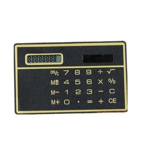 🇹🇼拉拉Lala＇s 高檔超薄型 便攜式 卡片太陽能計算器31-2-細節圖2