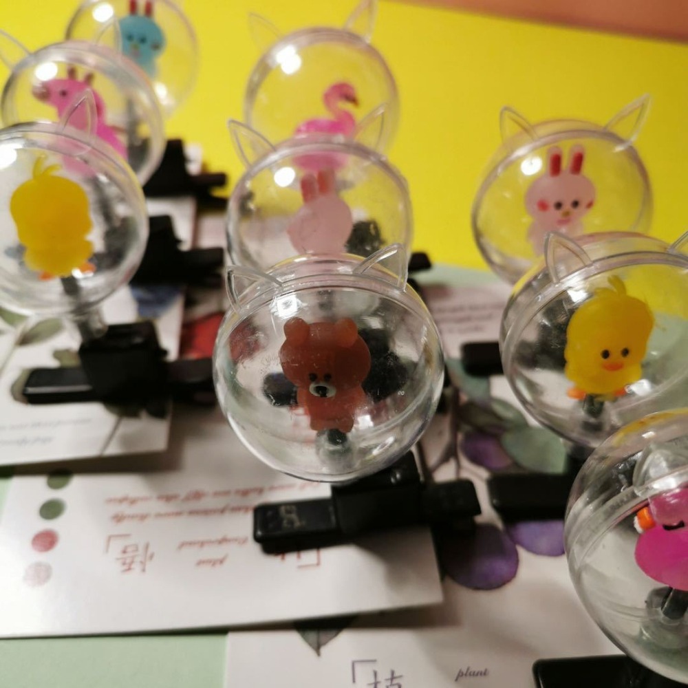 🇹🇼拉拉Lala＇s 新款網紅LED發光波波球髮夾軟膠閃光發卡春節熱賣廟會/48-1-細節圖6