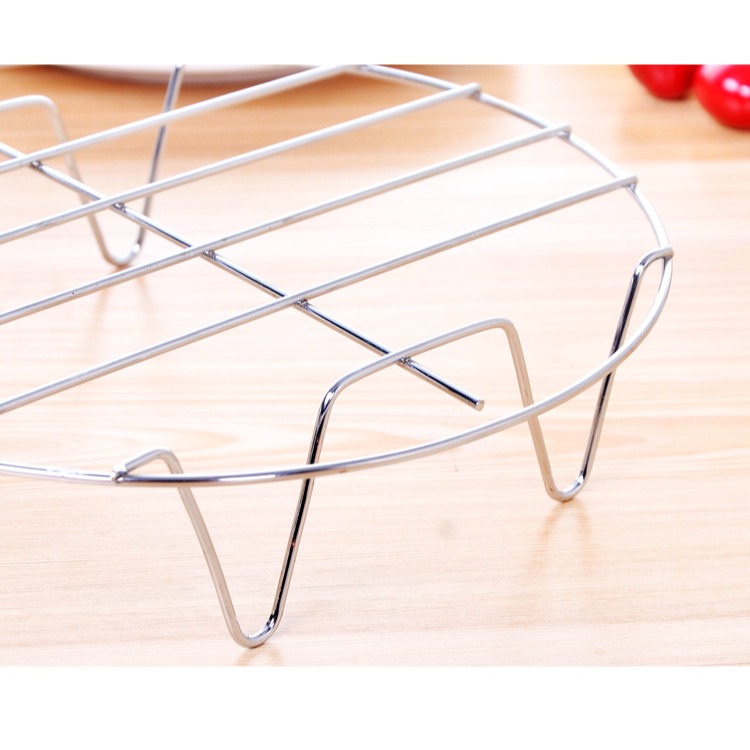 🇹🇼拉拉Lala＇s  蒸架 蒸菜架 食品蒸架 隔熱架 平面圓 三角蒸架-細節圖3