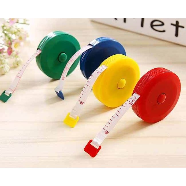 🇹🇼拉拉Lala＇s 伸縮尺子|塑膠卷尺/量衣尺/軟尺/皮尺 /小卷尺/禮品尺41-4-細節圖3