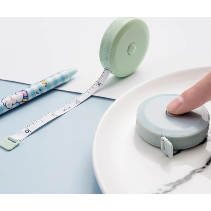 🇹🇼拉拉Lala＇s 伸縮尺子|塑膠卷尺/量衣尺/軟尺/皮尺 /小卷尺/禮品尺41-4-細節圖5