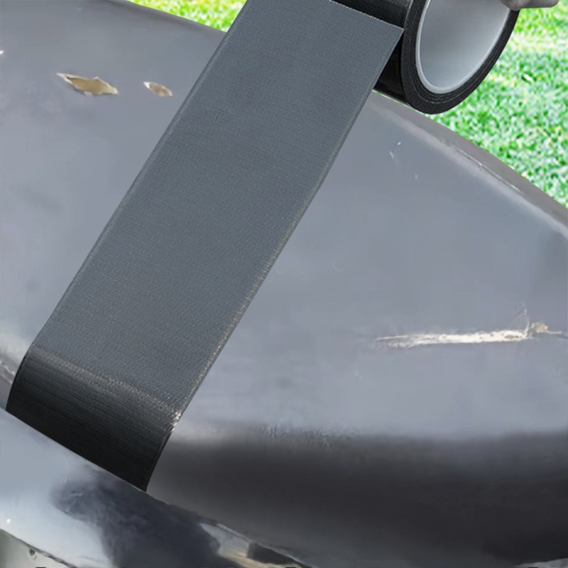 🇹🇼拉拉Lala＇s 黑色皮革修補貼布基膠帶高黏電動座椅墊皮椅沙發補皮補洞修復膠帶長10米-細節圖2