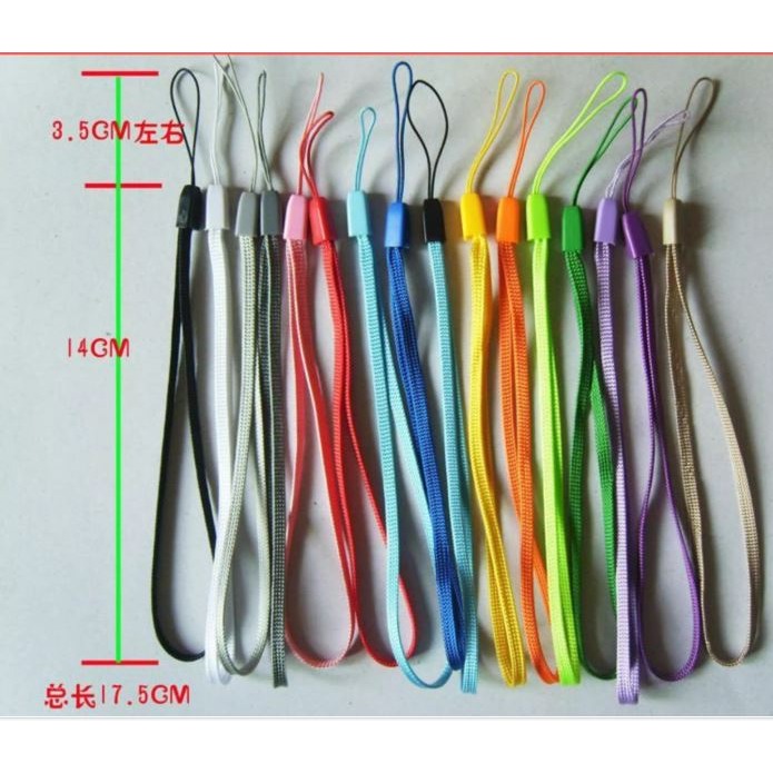 🇹🇼拉拉Lala＇s 手機掛繩短款尼龍手機吊繩自拍杆相機掛繩掛飾(18-4)-細節圖3