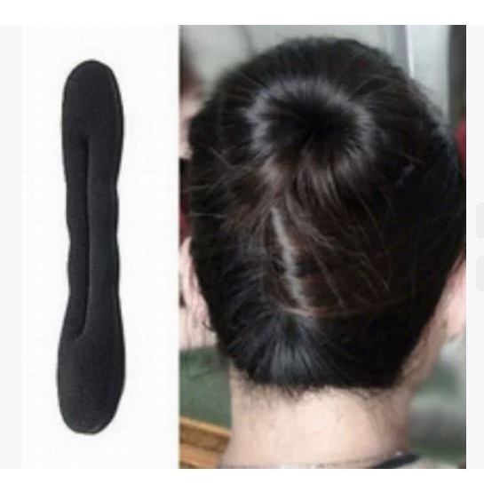 🇹🇼拉拉Lala＇s 熱賣 新款花樣 海綿盤發器 丸子頭 盤發棒工具44-3-細節圖5