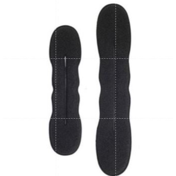 🇹🇼拉拉Lala＇s 熱賣 新款花樣 海綿盤發器 丸子頭 盤發棒工具44-3-規格圖8