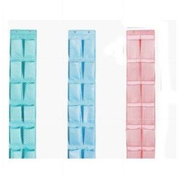 🇹🇼拉拉Lala＇s 空間匯12格門後收納掛袋牛津布懸掛收納袋衣櫃衣物收納牆面鞋掛袋1-7-細節圖2