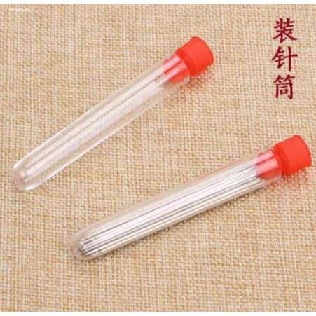 🇹🇼拉拉Lala＇s 裝針瓶 帶蓋透明塑料瓶 收納瓶 密封瓶裝針管子41-2-細節圖6