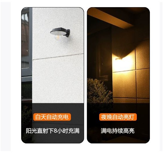 🇹🇼拉拉Lala＇s 光控太陽能燈 太陽能燈泡家用庭院花園太陽能壁燈露營燈泡氛圍燈防水燈 A0034-細節圖4