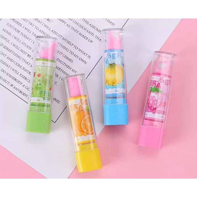 🇹🇼拉拉Lala＇s 口紅造型橡皮擦 韓國創意文具 學習用品小學生獎品禮物34-3-細節圖5