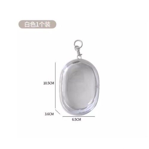 🇹🇼拉拉Lala＇s 數據線充電器收納袋保護套透明便攜收納包外出耳機包充電線收納盒-細節圖5