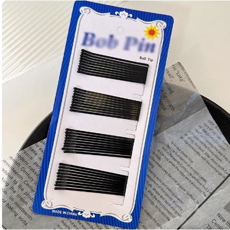 🇹🇼拉拉Lala＇s 一字小邊夾 發夾 盤發器 固定夾 小鋼夾 一卡約36支 44-7-細節圖7