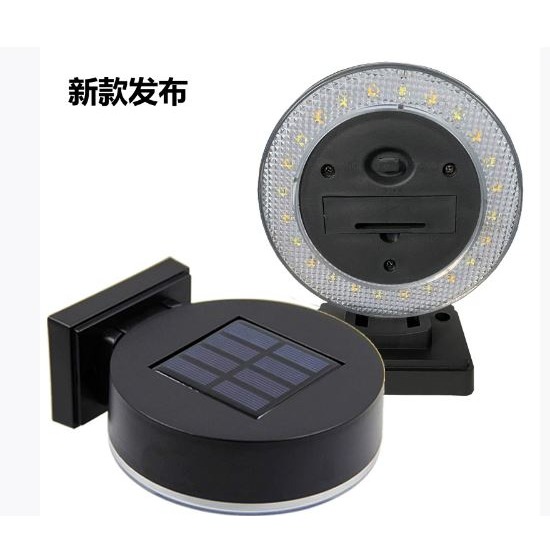 🇹🇼拉拉Lala＇s 光控太陽能燈戶外太陽能壁燈庭院籬笆燈 花園燈雙色圍欄燈 三色光[04-2]-細節圖2