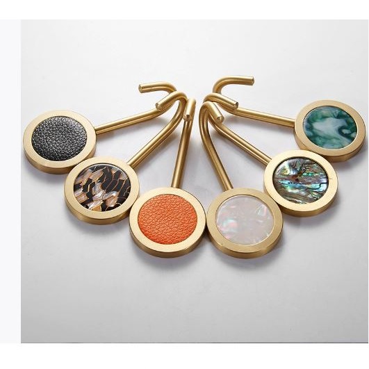 🇹🇼拉拉Lala＇s 不銹鋼輕奢免打孔掛鉤強力黏膠掛衣鉤衛浴門後壁掛牆單創意衣帽鉤-細節圖2