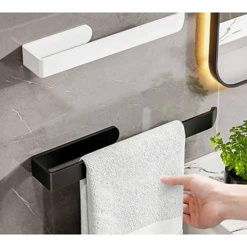 🇹🇼拉拉Lala＇s 浴室歐式毛巾架簡約置物架衛浴浴巾架多功能廁所收納架抹布掛架-細節圖2