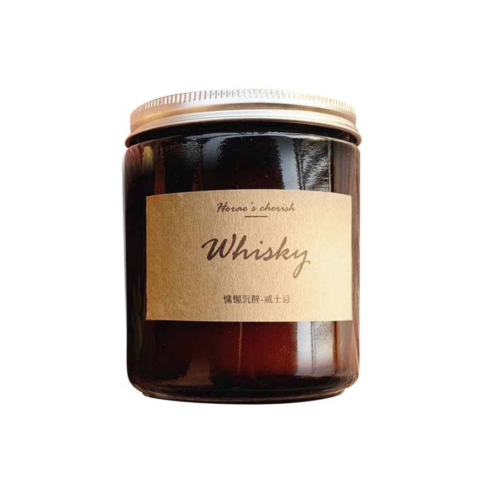 天然手工香氛蠟燭 慵懶沉醉-威士忌-細節圖5