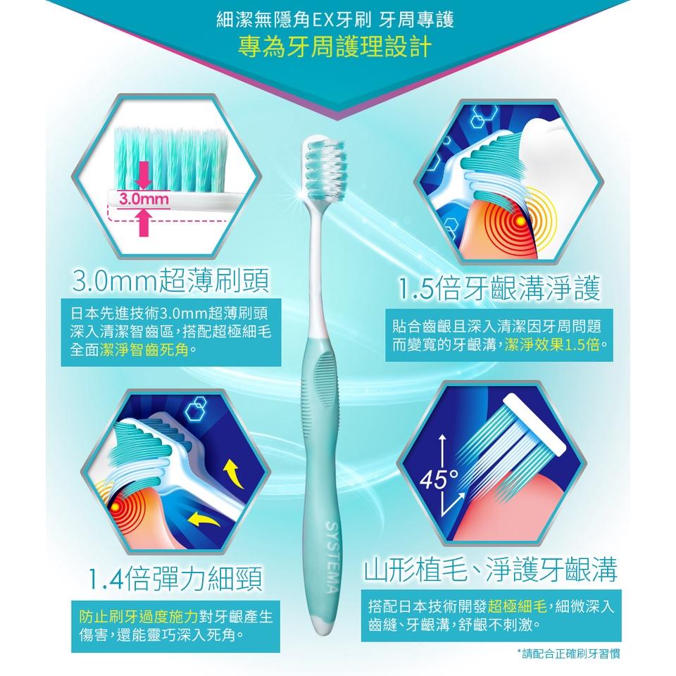 【省錢大賣場】現貨!!全新!!獅王LION無隱角牙刷 小巧頭/紳潔頭/中小頭/ex抗敏/ex牙周專護/亮白護齦-細節圖8