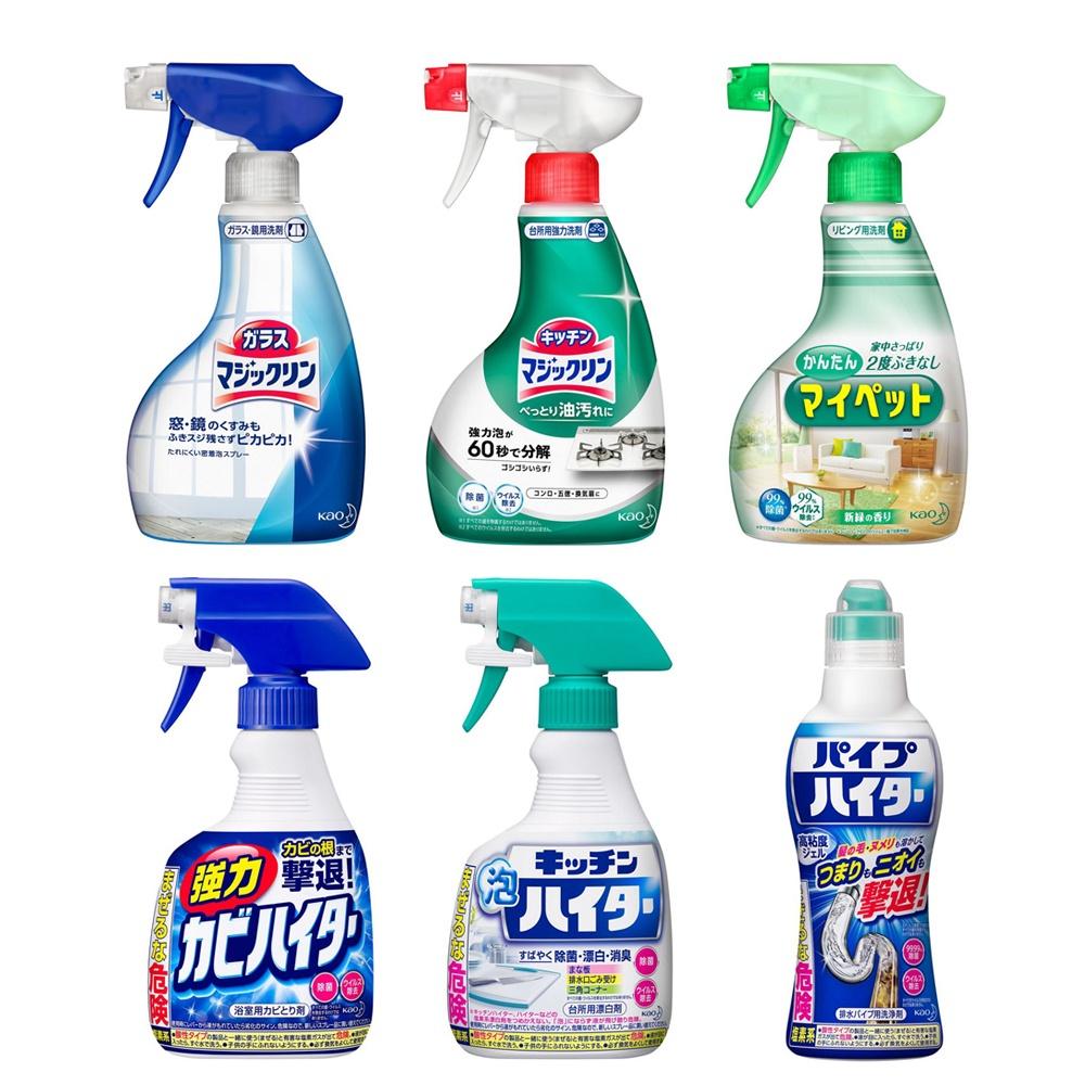 日本花王  浴室強力除霉泡沫噴霧清潔劑/廚房泡沫清潔劑 400ml-細節圖2