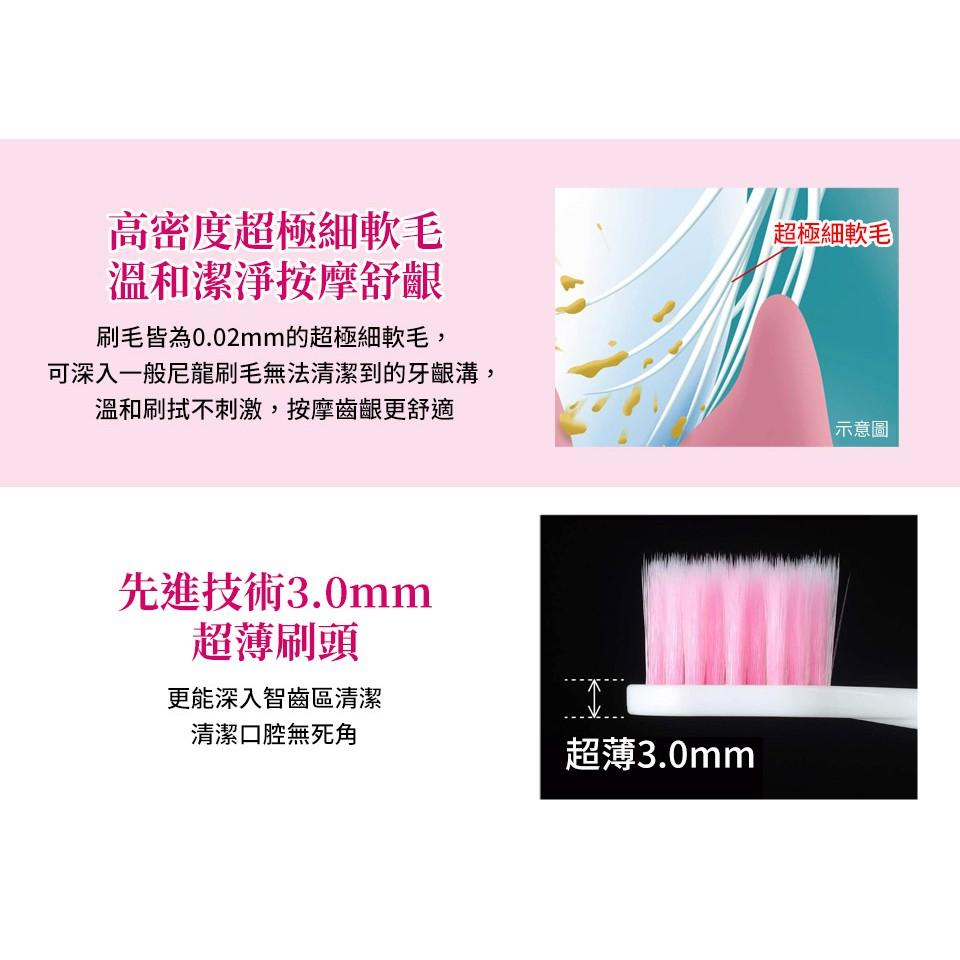 現貨!!日本LION獅王 細潔適齦佳音波震動牙刷/刷頭 (顏色隨機出貨)-細節圖5