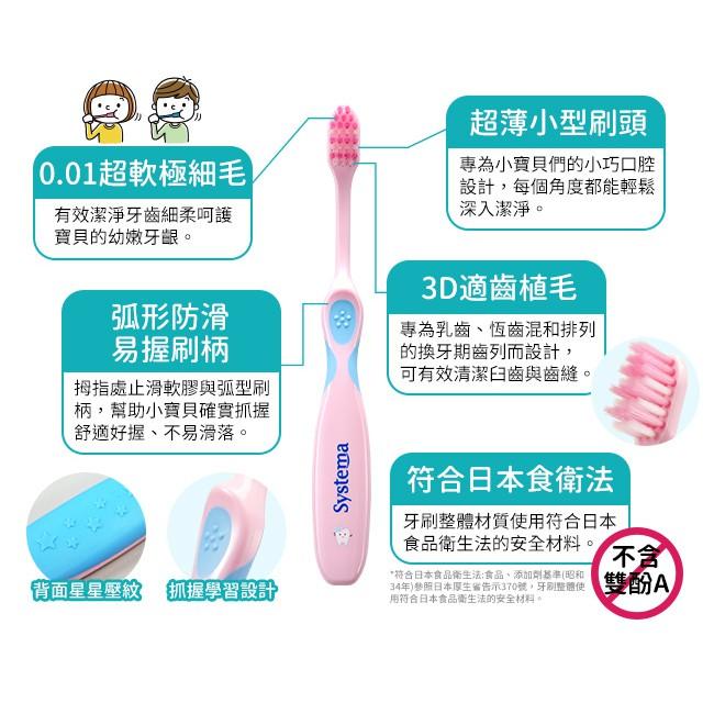 現貨!!全新!!日本製!日本獅王細潔兒童專業護理牙刷-0-8月/6月-2歲/2-6歲/6-9歲-細節圖9