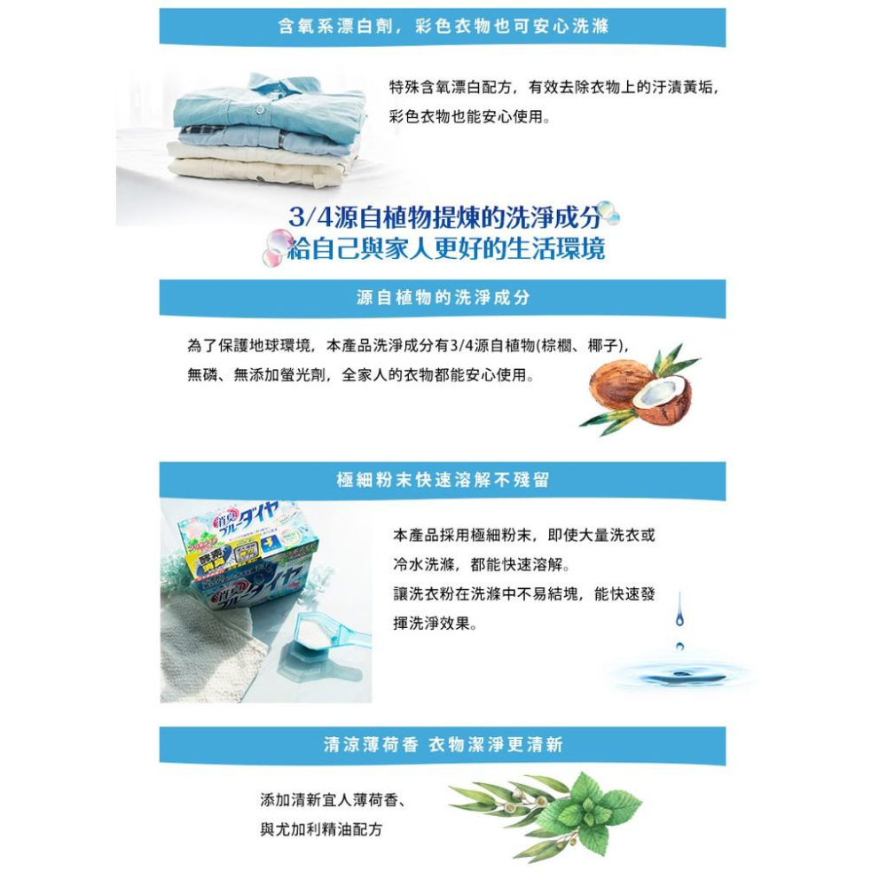 現貨!!秒出!日本Lion 獅王酵素消臭濃縮洗衣粉900g-細節圖5