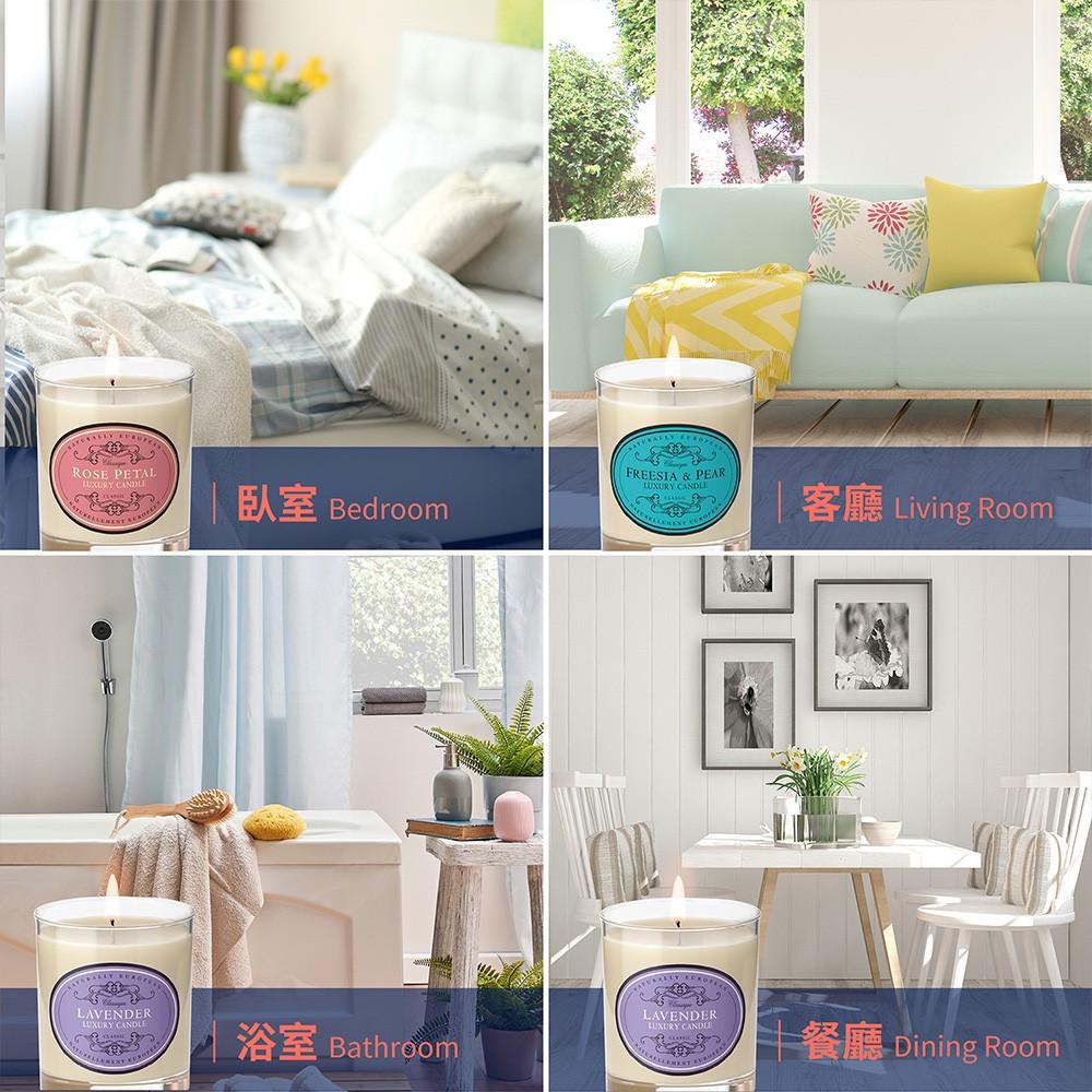現貨!!英國賽玫特自然歐洲植物蠟香氛蠟燭 玫瑰花瓣/小蒼蘭及英國梨/薰衣草-細節圖6