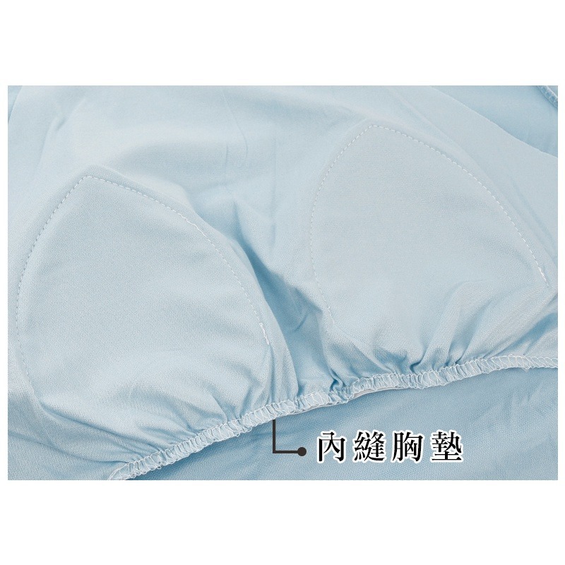 粉紅拉拉 舒適長裙睡衣 內附胸墊 長袖睡衣 寬鬆舒適 圓領 長版 睡衣 居家服 大尺碼 M-XXL【PGM906】-細節圖6