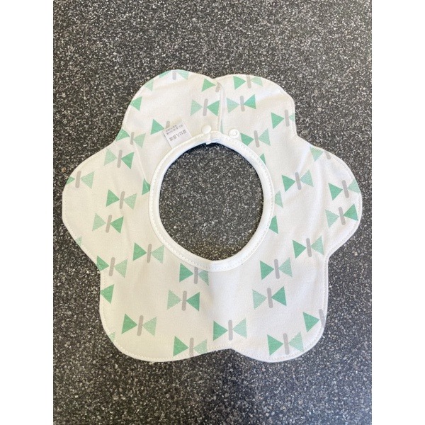 嬰兒圍兜兜 三層純棉防水口水巾 360度可旋轉圍兜兜-規格圖6