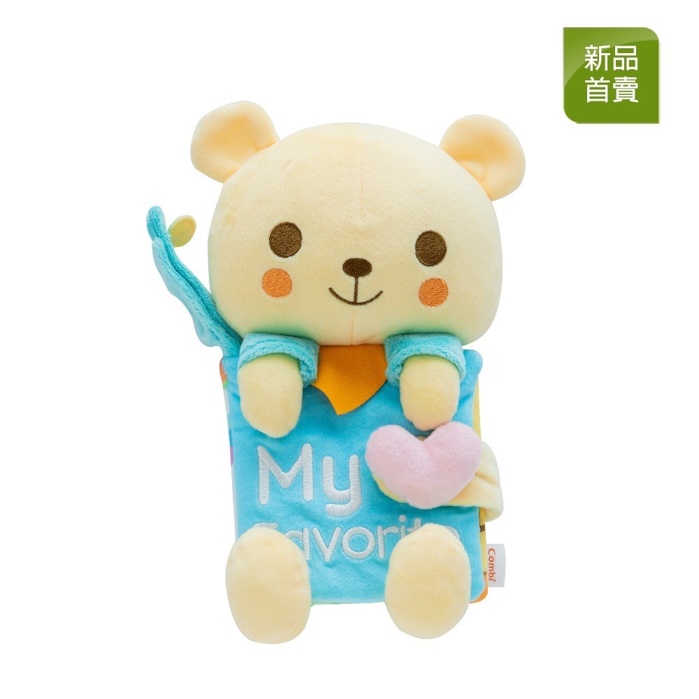 Combi 康貝 布書好朋友(Lula Rabbit™) 兔子 0M+ 18846 18845-規格圖2