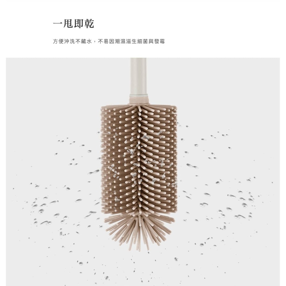 小獅王辛巴 Simba超柔無垢白金矽膠旋轉奶瓶刷 *此款採隨機出貨，不挑色-細節圖6