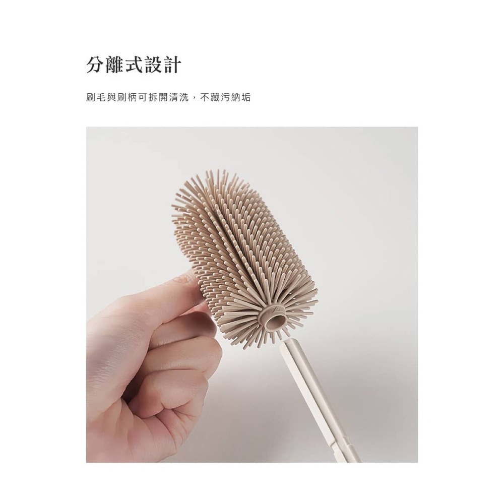 小獅王辛巴 Simba超柔無垢白金矽膠旋轉奶瓶刷 *此款採隨機出貨，不挑色-細節圖7