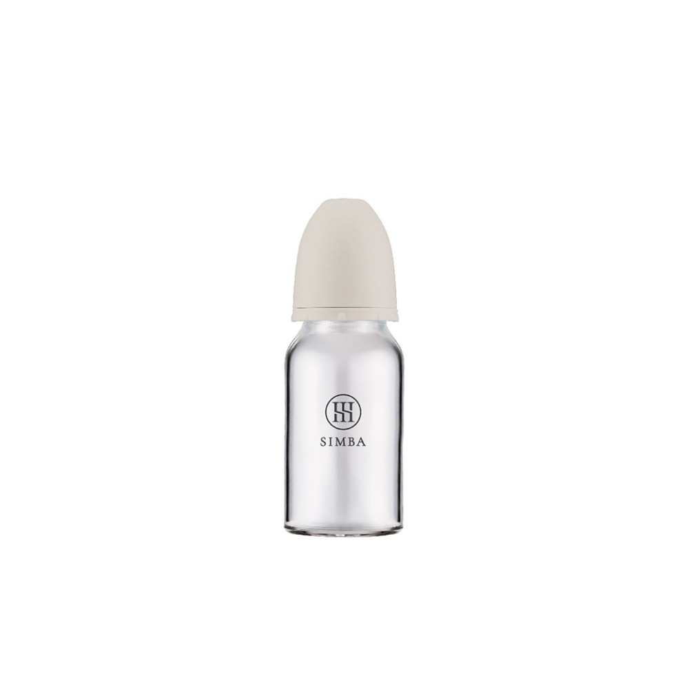 小獅王辛巴 Simba蘊蜜質金玻璃標準防脹氣奶瓶120ml(附附圓孔S)-規格圖4