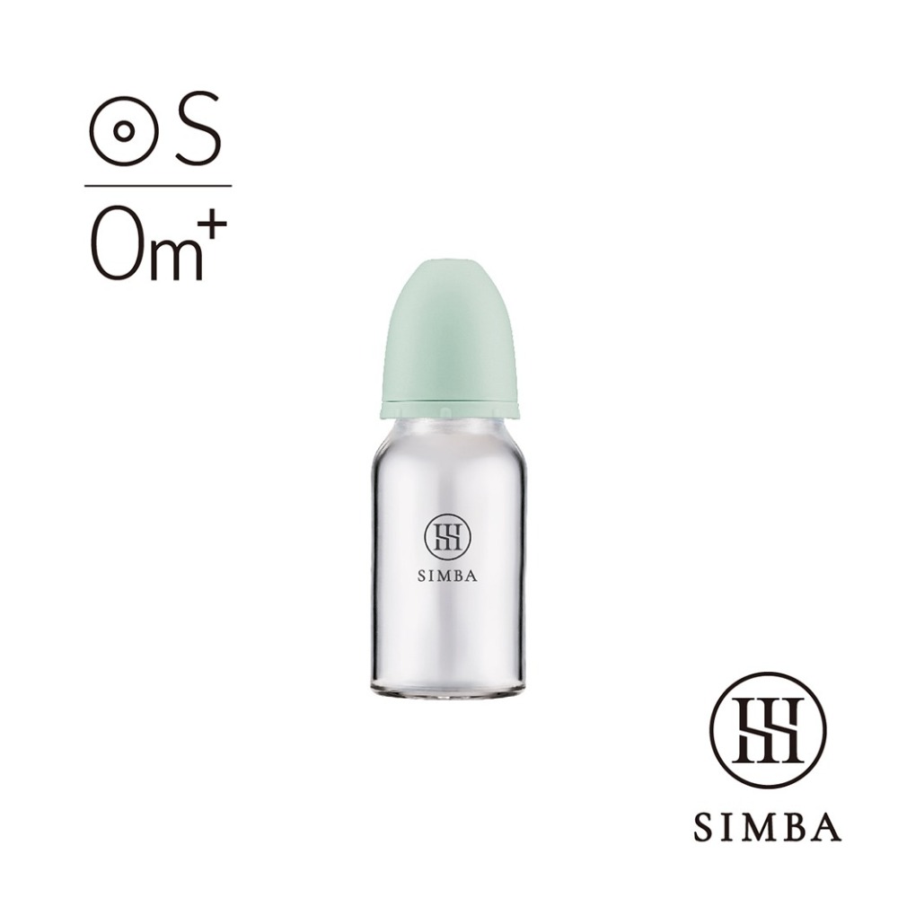 小獅王辛巴 Simba蘊蜜質金玻璃標準防脹氣奶瓶120ml(附附圓孔S)-規格圖4