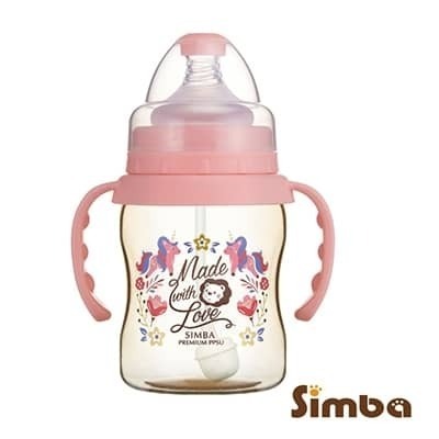 小獅王辛巴 桃樂絲心願頂級PPSU系列自動把手寬口葫蘆小奶瓶200ml *顏色隨機，恕不挑色-細節圖3